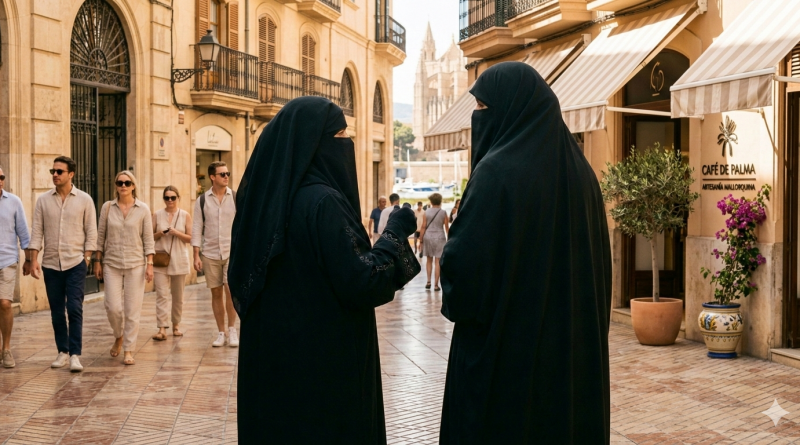 Frauen in Burka
