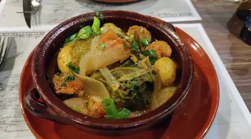 Essen auf Mallorca - Lomo con Col
